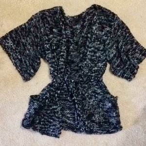 🔥BCBGMaxAzria kimono sleeve open knit cardigan